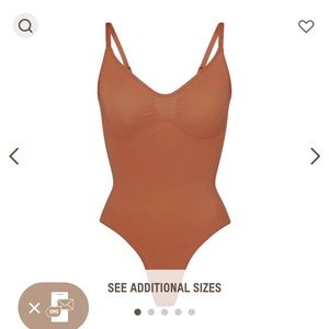 Skims Thong Bodysuit NWT